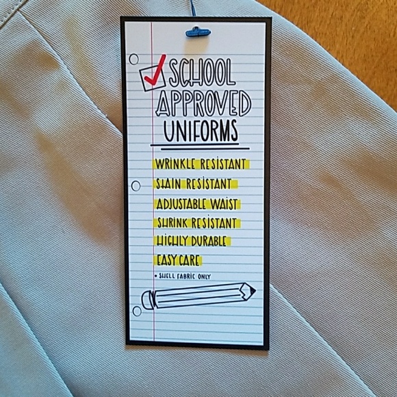 Girls medium skorts (khaki & navy) - Slazenger - Picture 5 of 8